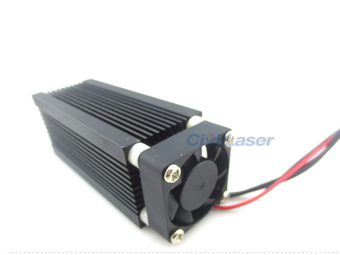 1064nmm 1w 2w 3w Powerful Invisible Laser Diode Module With Cooling Fan